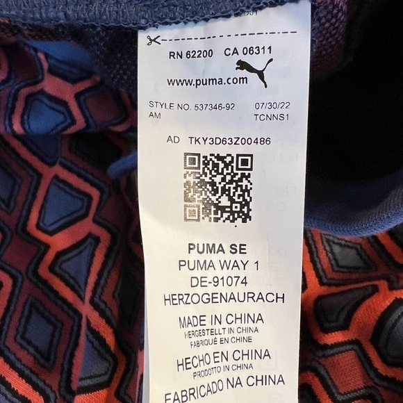 NWT Puma x Dapper Dan Collab T7 Jogger Pant Blue Indigo XXL - Picture 5 of 11